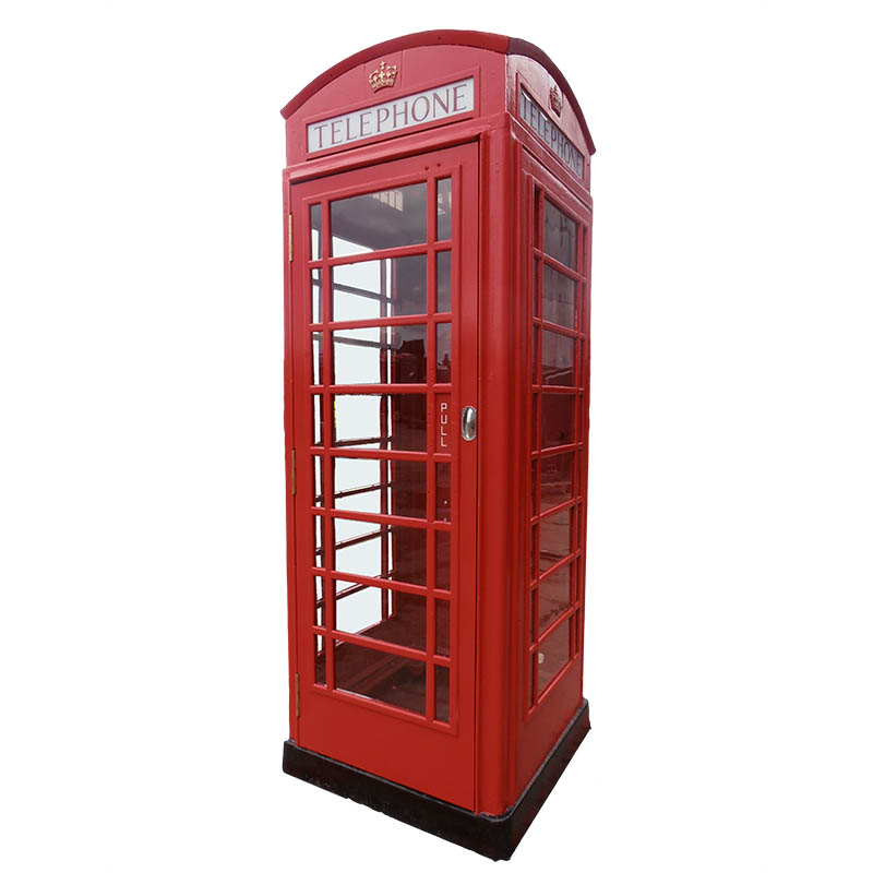 K6 Red Telephone Box - Scottish Crown